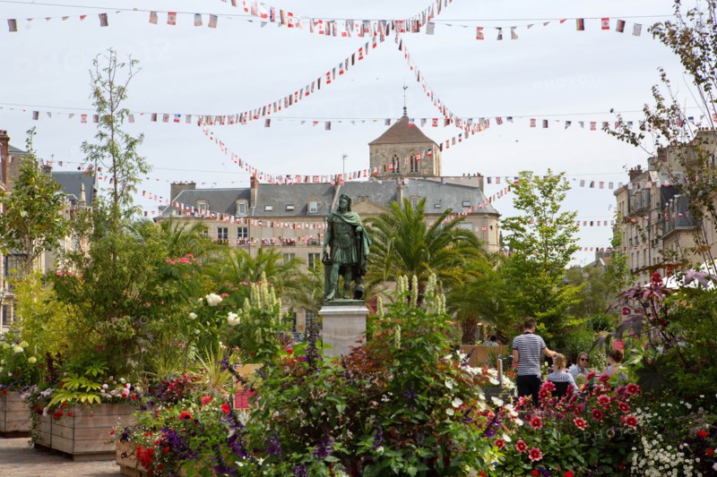 Statue of Louis XIV by Louis Petitot, Caen