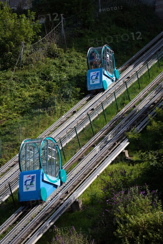 Funicular in Le Tréport, Seine Maritime