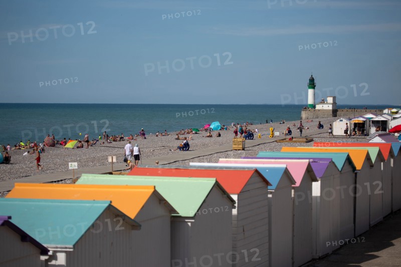 Plage du Tréport, Seine Maritime