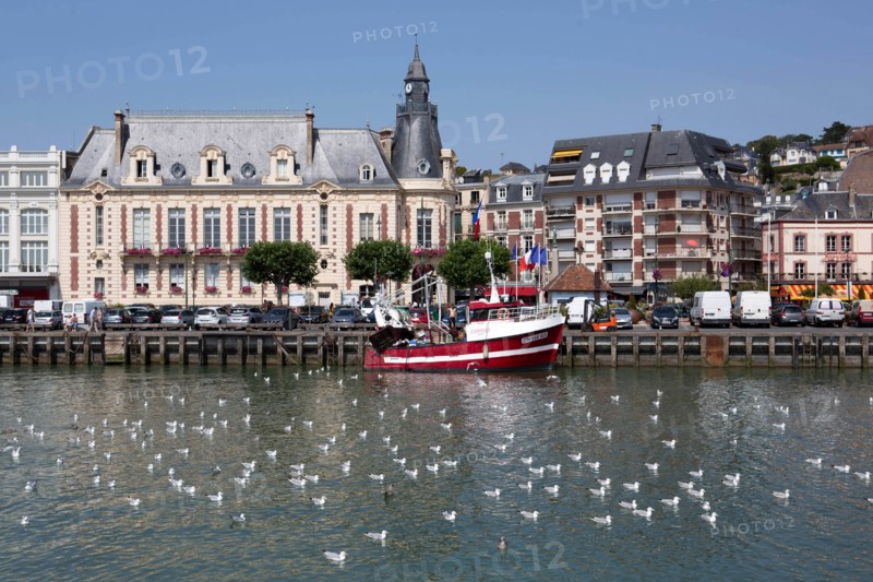 Docked trawlers, Trouville-sur-Mer