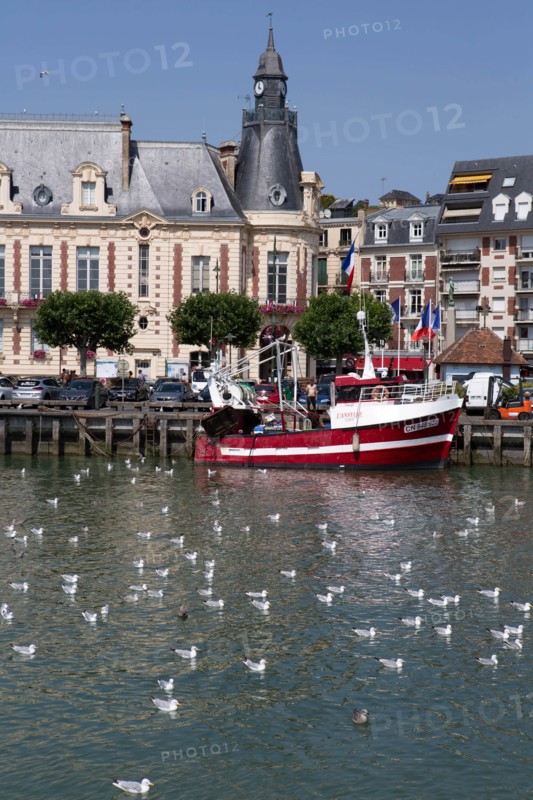Docked trawlers, Trouville-sur-Mer