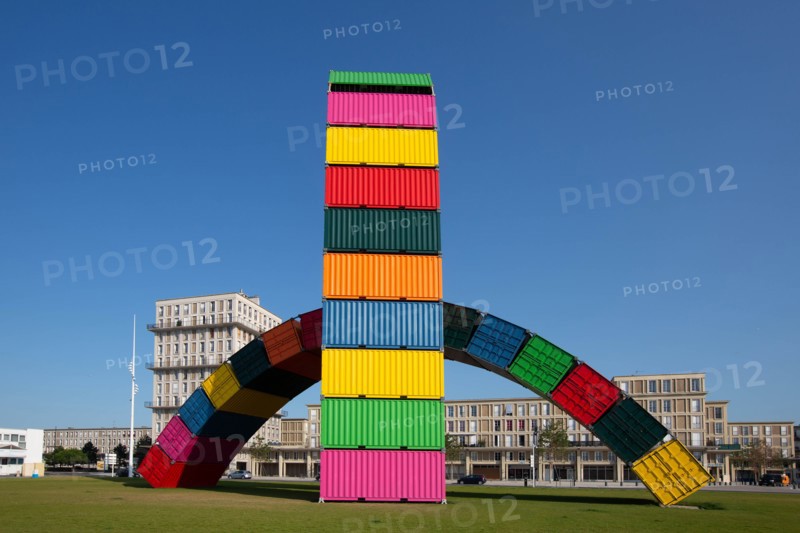 Ganivet, 'Catène de containers'