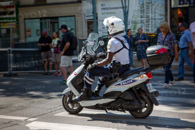 National police scooter