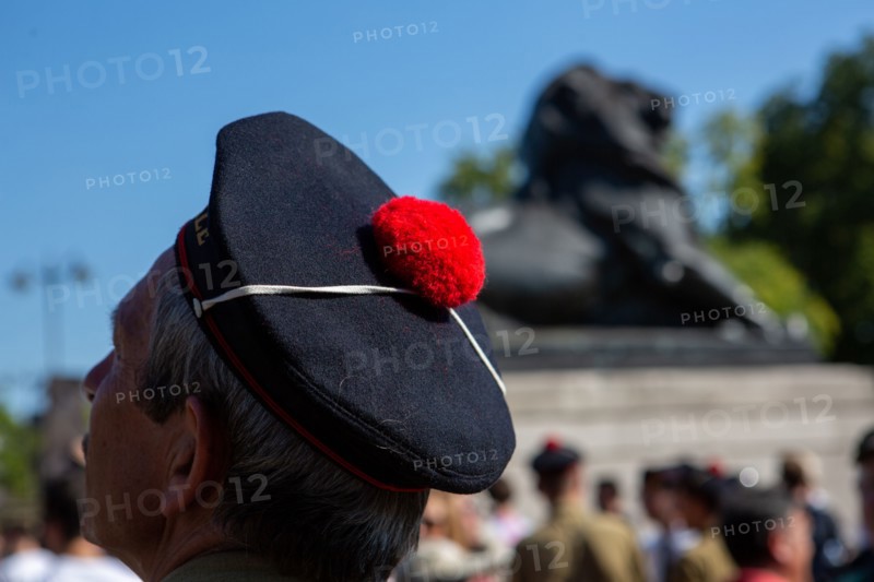 Défilé de commémoration du 75e anniversaire de la Libération de Paris, avenue du Général Leclerc