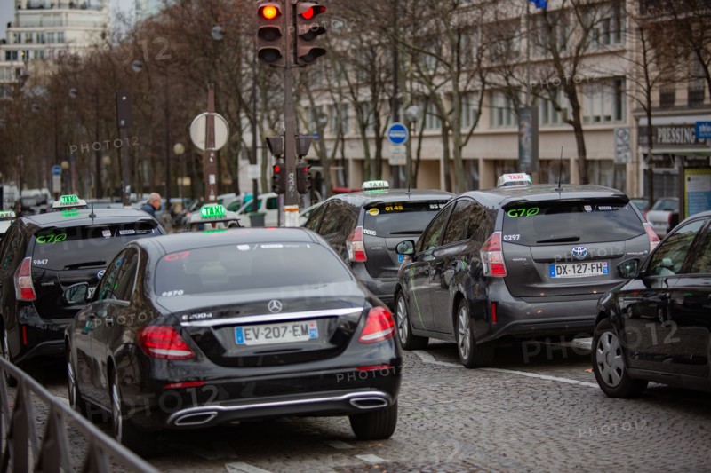Paris, taxis
