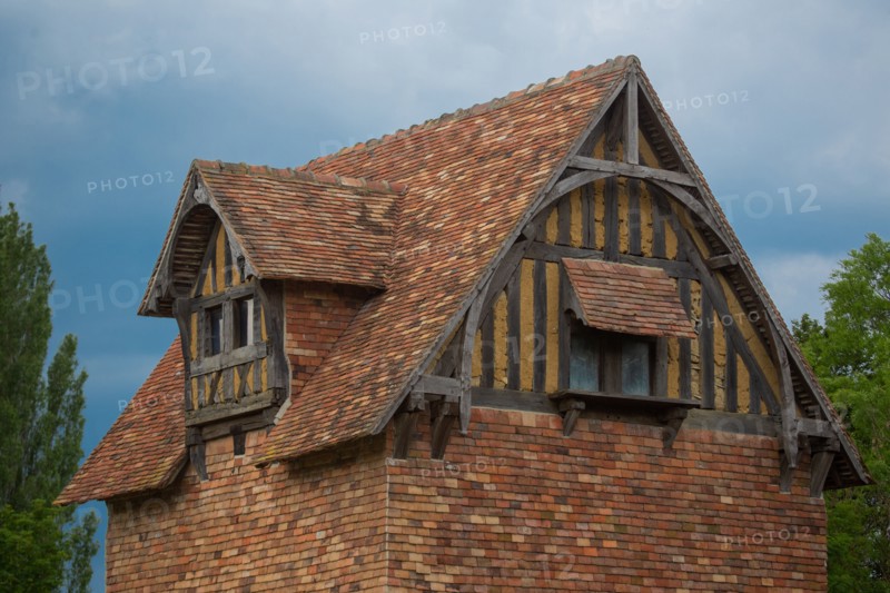 Crèvecoeur Castle, Schlumberger Foundation, in Crèvecoeur-en-Auge