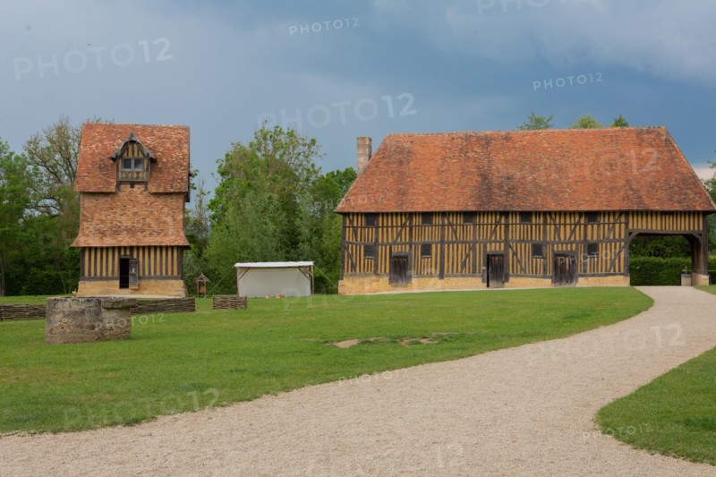 Château de Crèvecoeur, Fondation Schlumberger, à Crèvecoeur-en-Auge