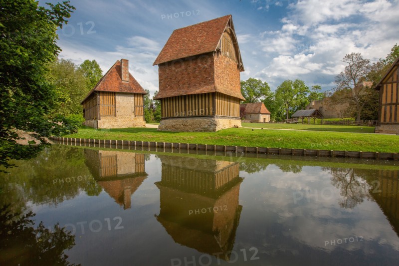 Château de Crèvecoeur, Fondation Schlumberger, à Crèvecoeur-en-Auge