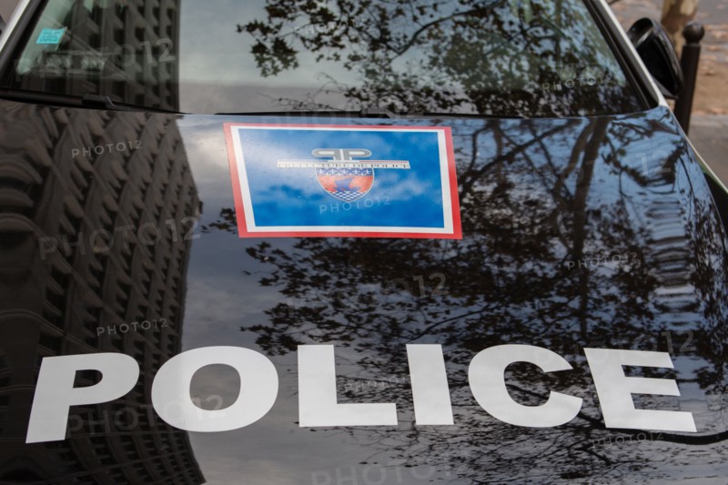 Paris, French police car, vehicle