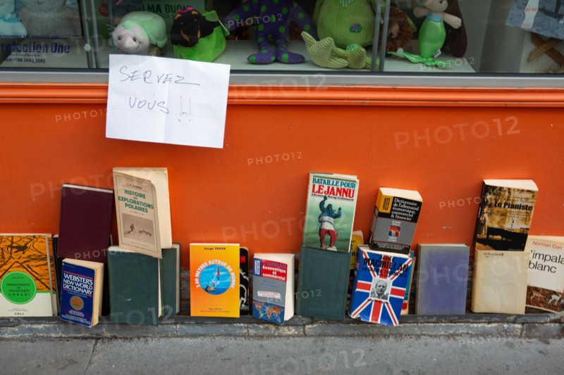 Paris, livres en libre service