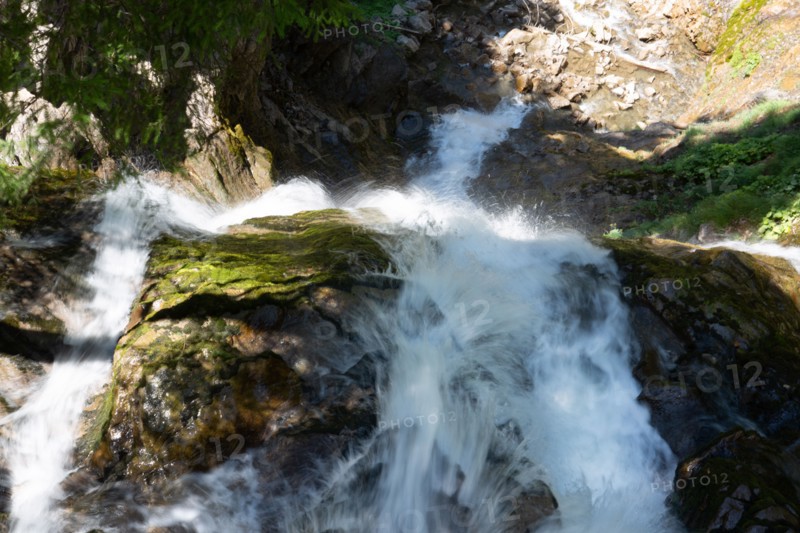 Montriond, Haute-Savoie, cascade d'Ardent