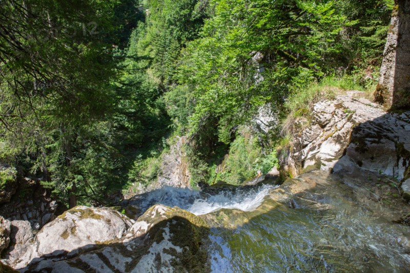 Montriond, Haute-Savoie, cascade d'Ardent