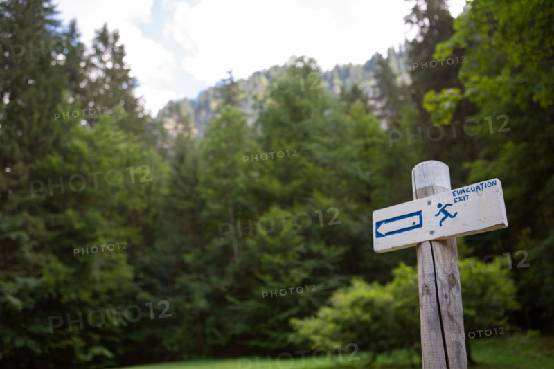 Montriond, Haute-Savoie, cascade d'Ardent