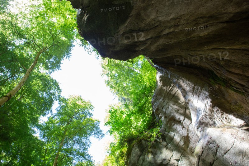 La Vernaz, Haute-Savoie, site des grottes du Pont du Diable