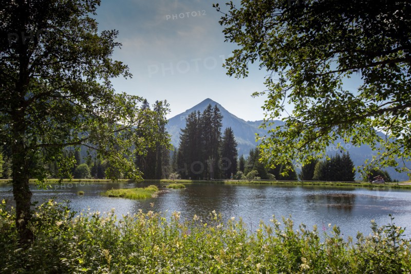 Morzine, Haute-Savoie, site du lac des Mines d'Or, le rouleau de Bostan