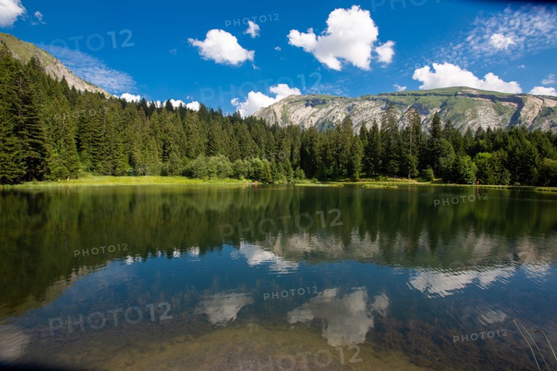 Morzine, Haute-Savoie, site of the Lac des Mines d'Or, the Rouleau de Bostan