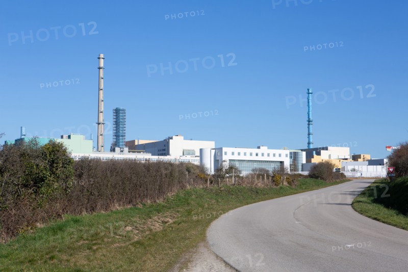 La Hague, Beaumont-Hague (Manche), La Hague nuclear station (Cogema), reprocessing of nuclear waste