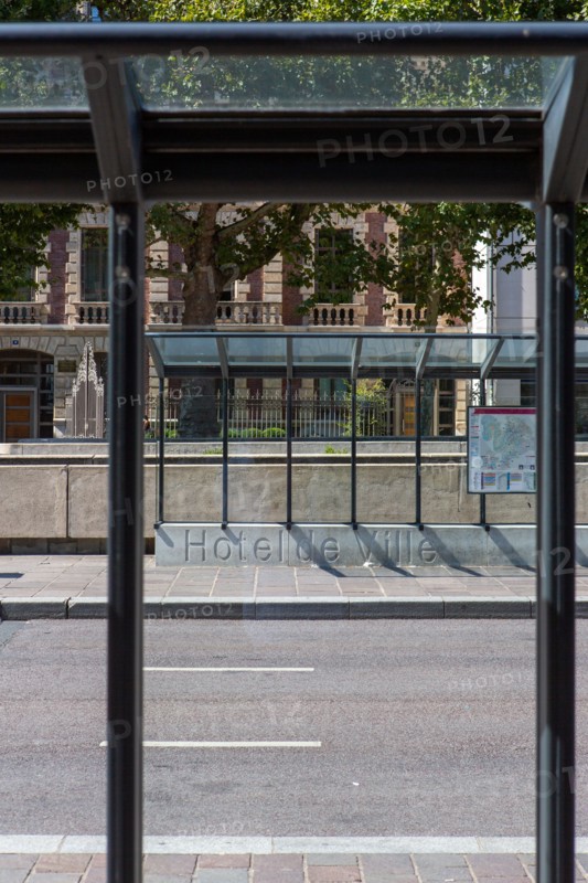 Rouen (Seine Maritime), abribus