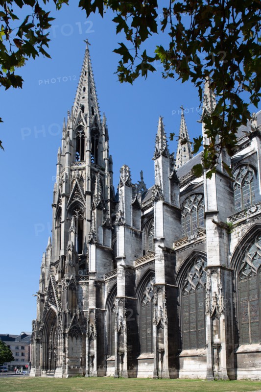 Rouen (Seine Maritime), église abbatiale Saint-Ouen