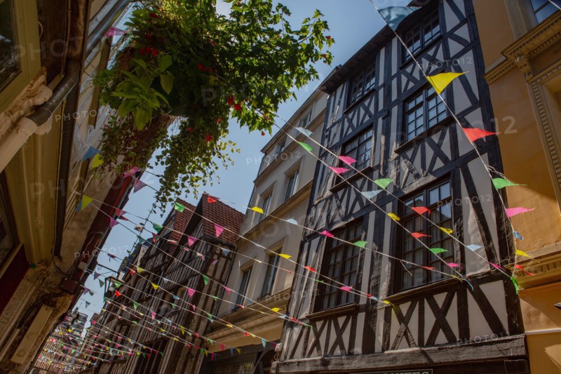 Rouen (Seine Maritime), rue Damiette