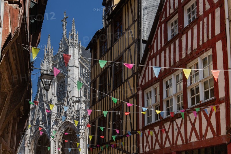 Rouen (Seine Maritime), église Saint-Maclou (church)