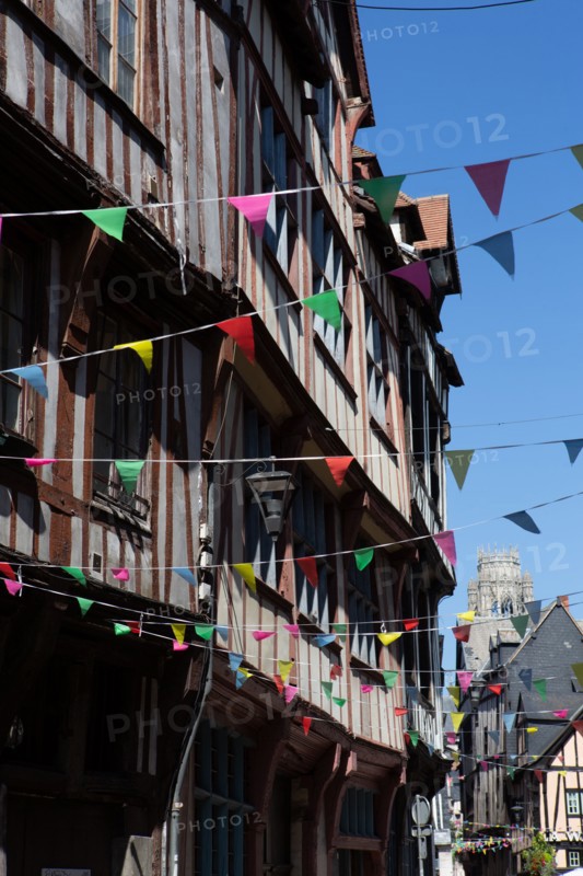 Rouen (Seine Maritime), rue Malpalu