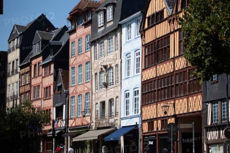 Rouen (Seine Maritime), rue Martainville