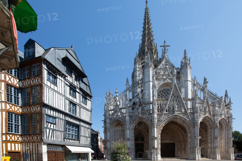 Rouen (Seine Maritime), église Saint-Maclou (church)