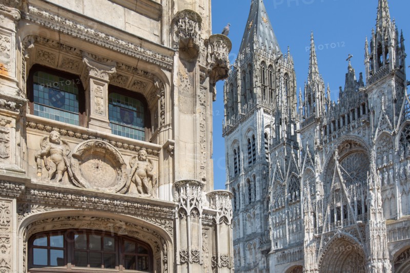 Rouen (Seine Maritime), cathédrale Notre-Dame