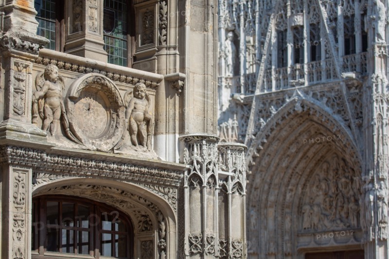 Rouen (Seine Maritime), cathédrale Notre-Dame
