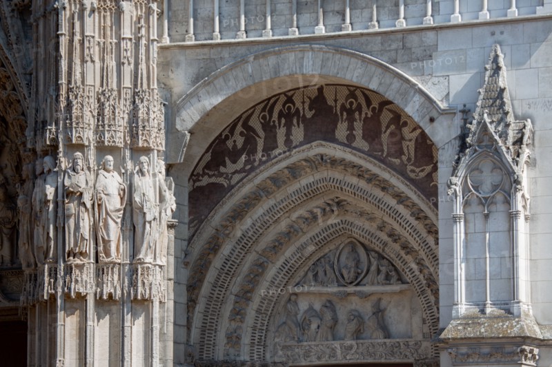 Rouen (Seine Maritime), cathédrale Notre-Dame