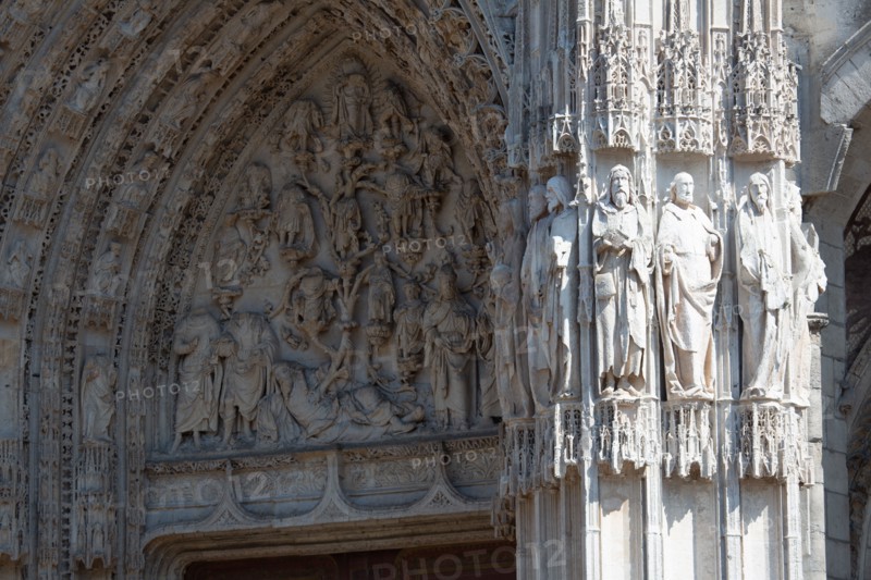 Rouen (Seine Maritime), cathédrale Notre-Dame
