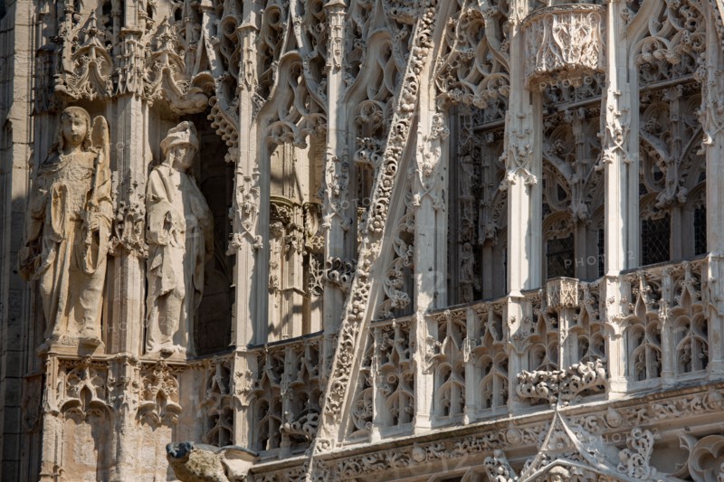 Rouen (Seine Maritime), cathédrale Notre-Dame