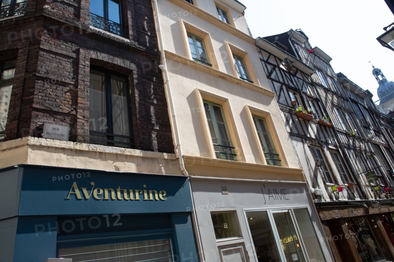 Rouen (Seine Maritime), rue du Gros Horloge