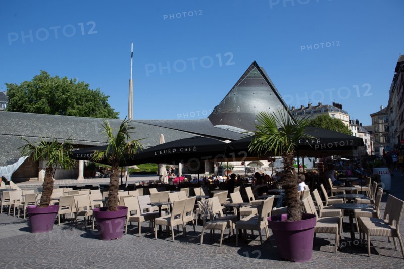 Rouen (Seine Maritime), place du Vieux Marché