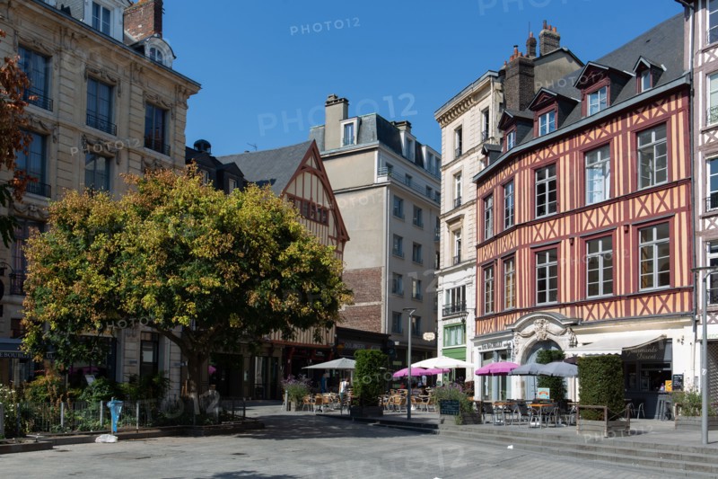 Rouen (Seine Maritime), place de la Pucelle