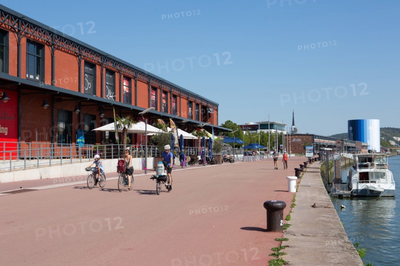 Rouen (Seine Maritime), the Docks