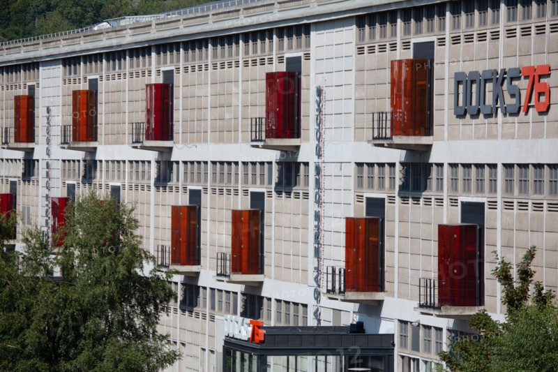 Rouen (Seine Maritime), les Docks