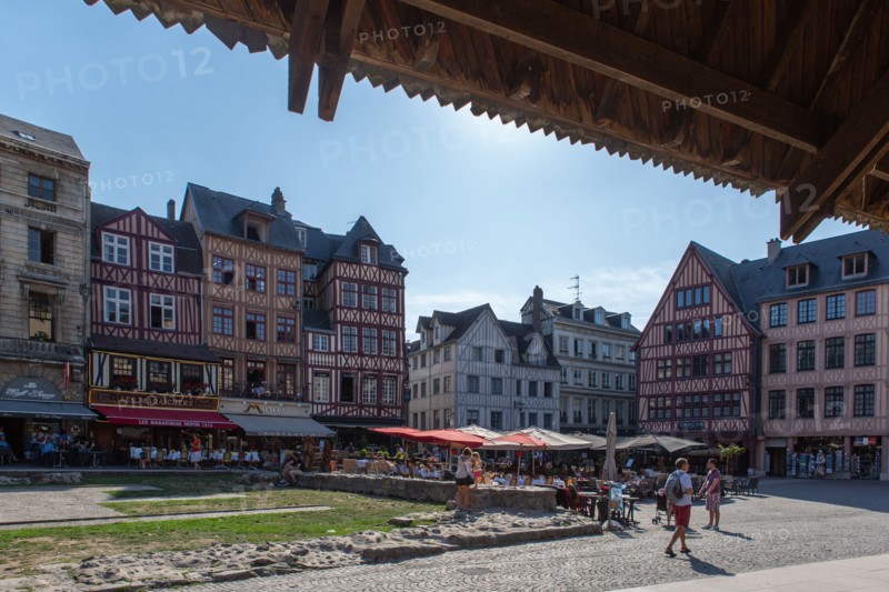 Rouen (Seine Maritime), place du Vieux Marché