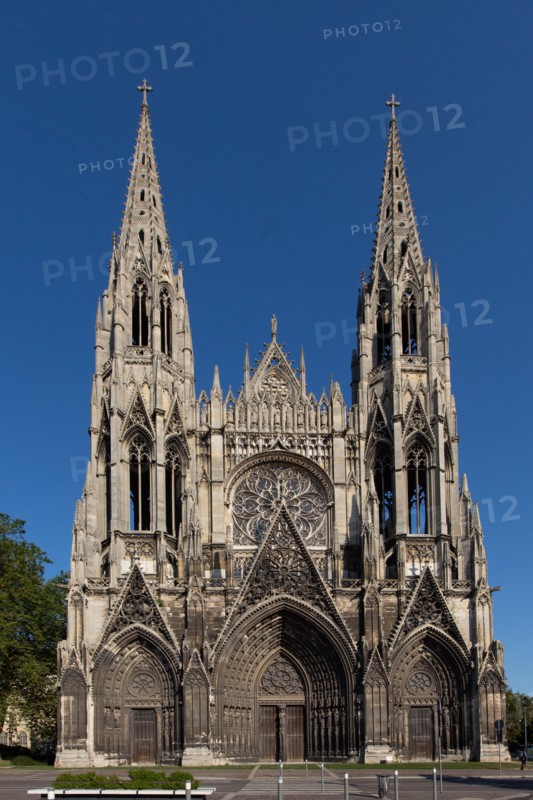 Rouen (Seine Maritime), église abbatiale Saint-Ouen