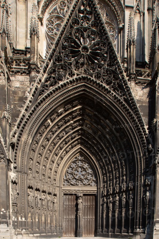 Rouen (Seine Maritime), église abbatiale Saint-Ouen