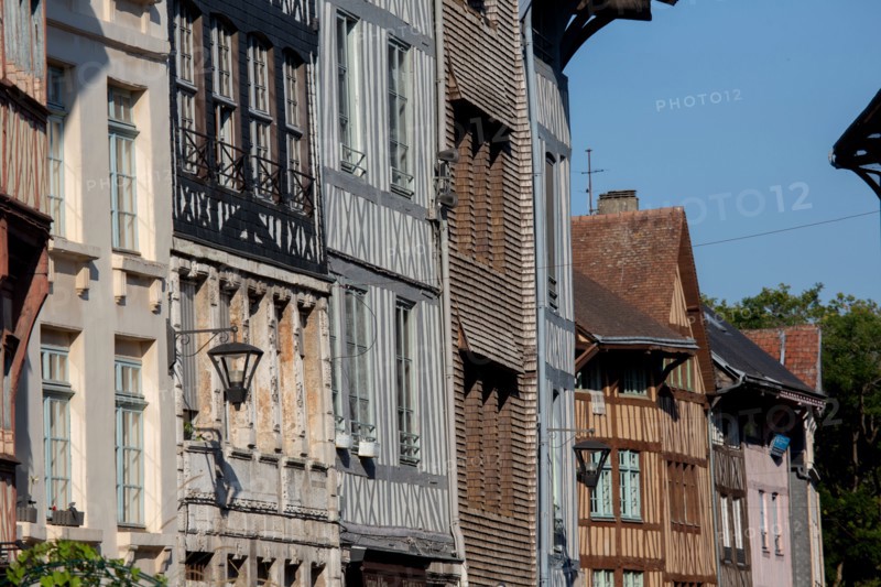Rouen (Seine Maritime), rue Eau de Robec