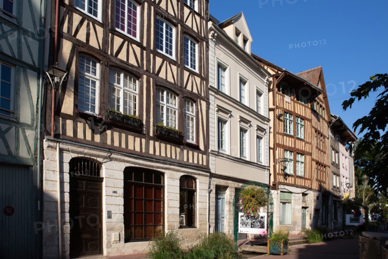 Rouen (Seine Maritime), rue Eau de Robec