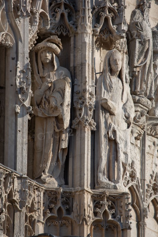 Rouen (Seine Maritime), cathédrale Notre-Dame