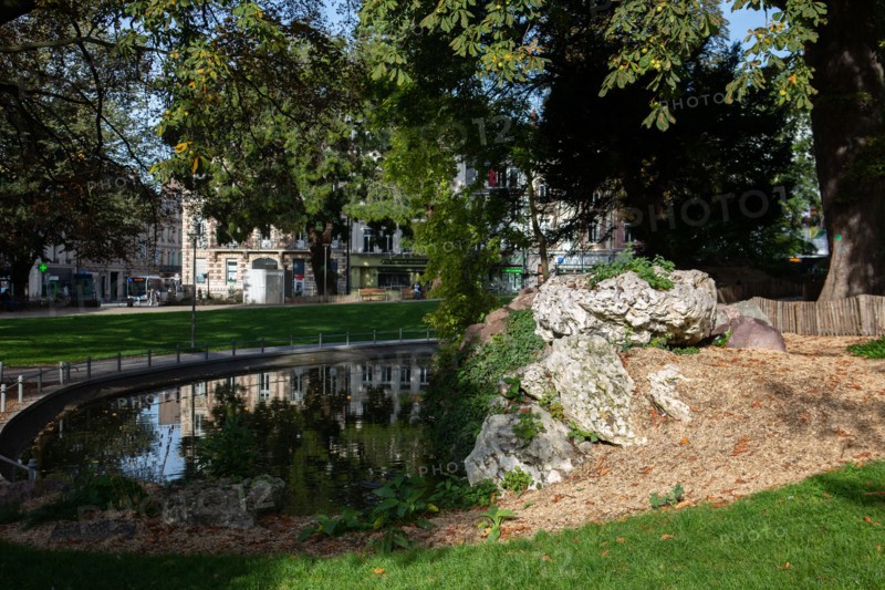 Rouen (Seine Maritime), square Verdrel