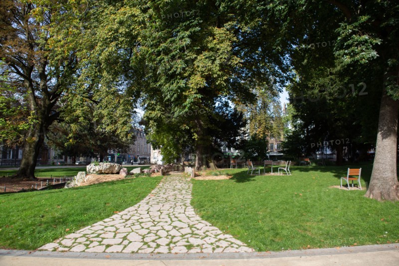 Rouen (Seine Maritime), square Verdrel