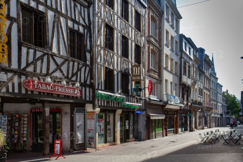Rouen (Seine Maritime), rue de l'Hôpital