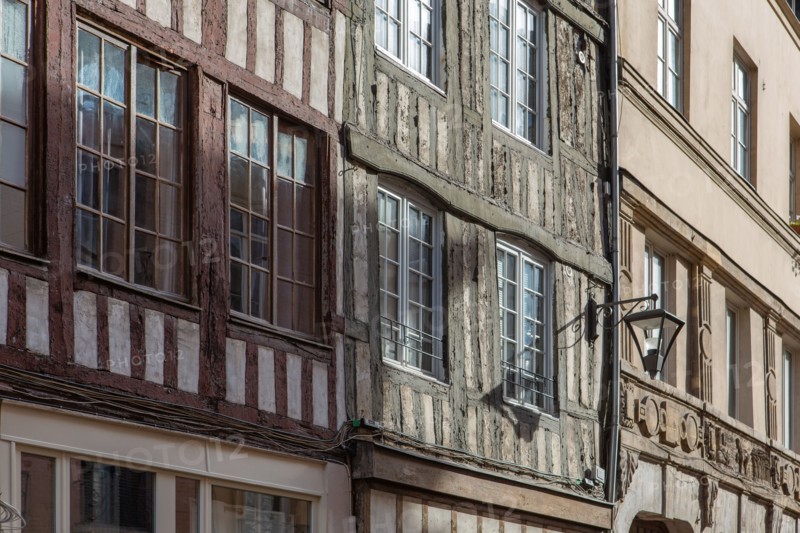 Rouen (Seine Maritime), rue Eau de Robec