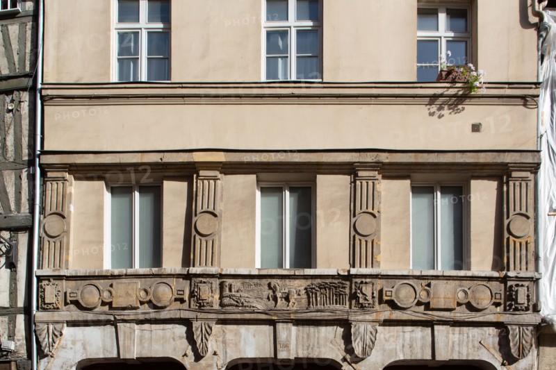 Rouen (Seine Maritime), rue Eau de Robec