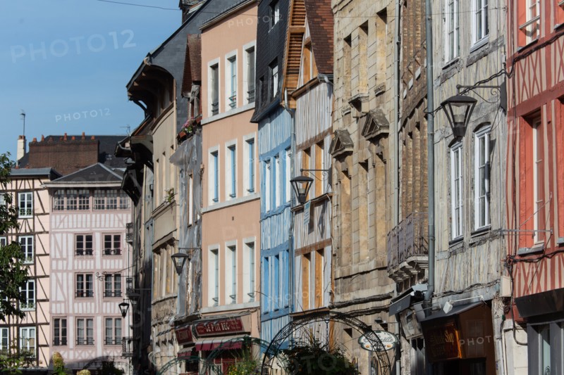 Rouen (Seine Maritime), rue Eau de Robec